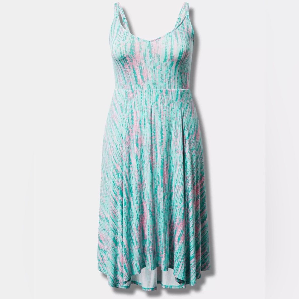 NWT Torrid Super Soft Handkerchief Midi Dress - Torrid Size 3 (22-24, 3X)